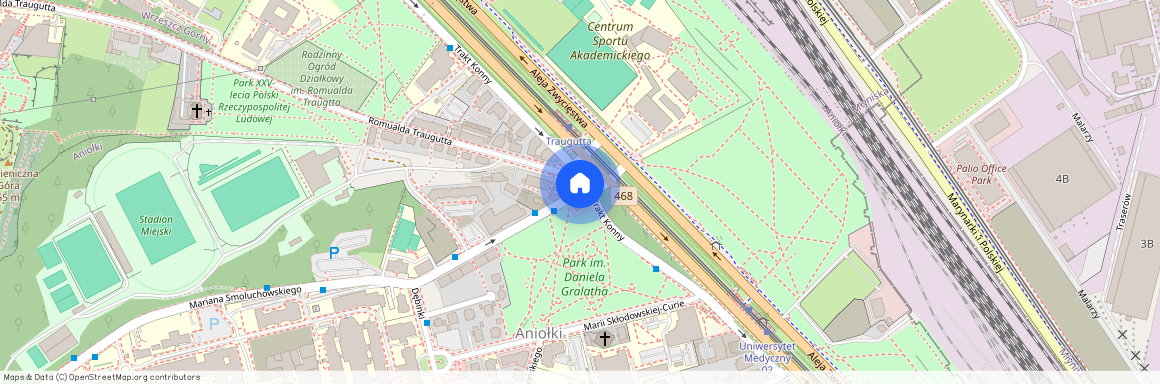 ul. Mariana Smoluchowskiego, Aniołki, Gdańsk, pomorskie