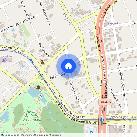 Rua Urbano Lopes, Cristo Rei, Curitiba