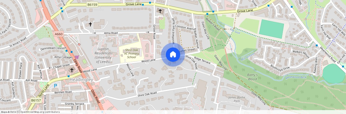 Wood Lane, Leeds, West Yorkshire, LS6 2BA, Headingley