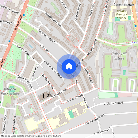 Elm Park, Brixton, SW2, London