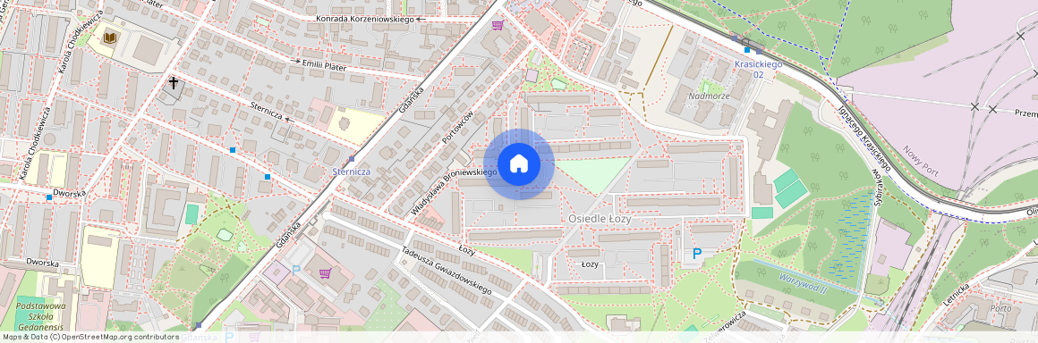 ul. Władysława Broniewskiego, Brzeźno, Gdańsk, pomorskie