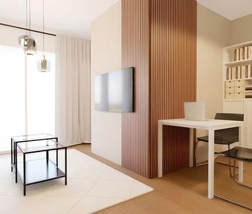 Moderne 1-Zi.-Whg. mit EBK & Balkon, nahe UNI/WISTA, 10 Min. zur S-... - Photo 1