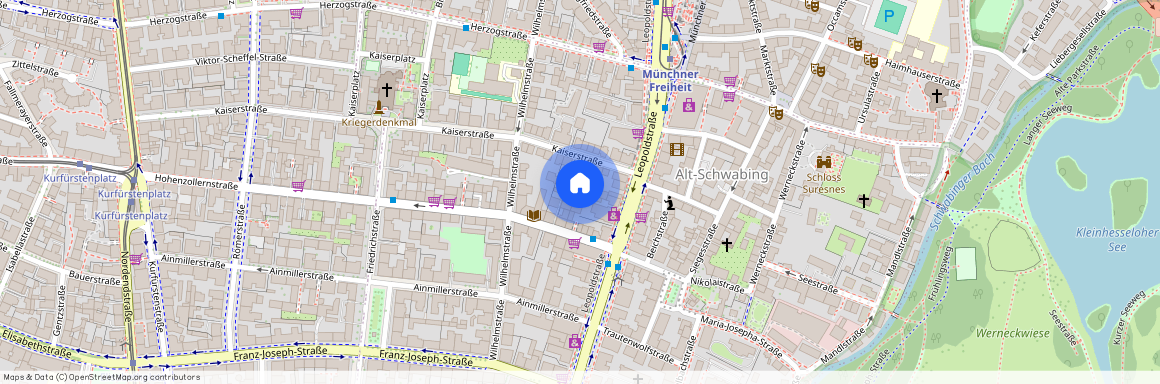 Kaiserstraße 3b, 80801 München - Schwabing-West