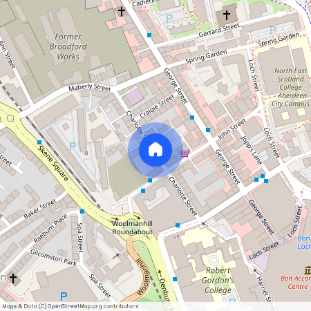 Charlotte Street, 2nd Floor Right, Aberdeen, AB25