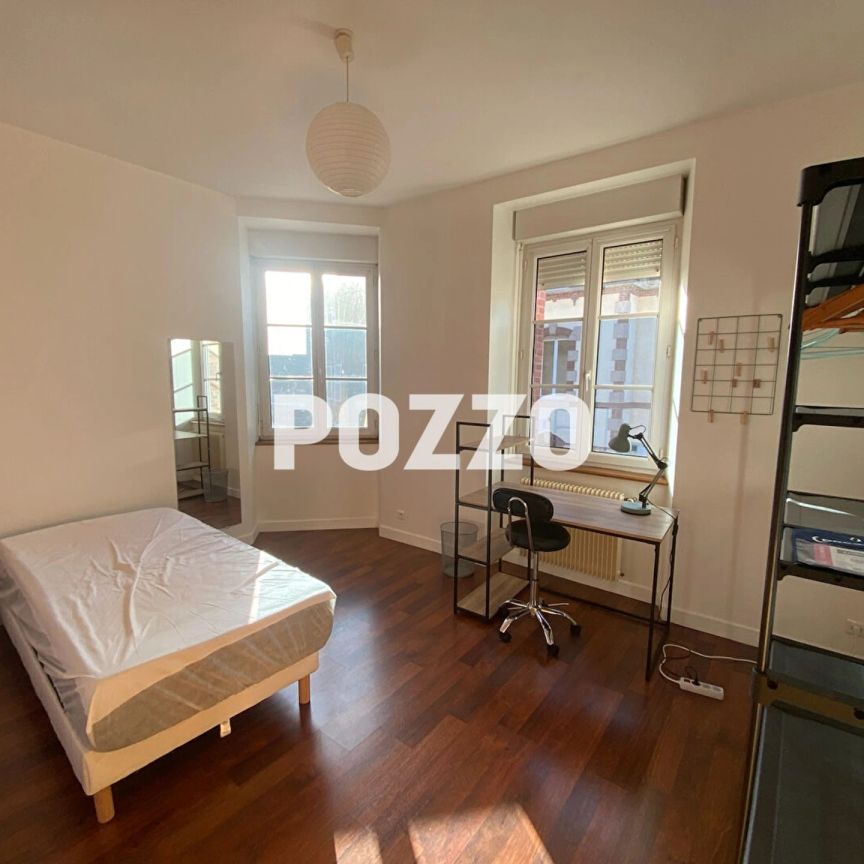 Chambre meublée Coutances 1 pièce(s) 13.40 m2 - Photo 1