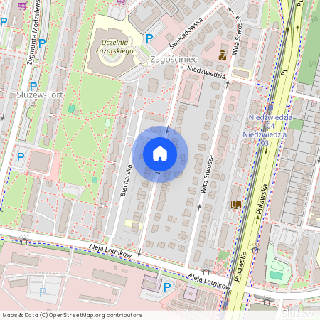 ul. Irysowa, Służew, Mokotów, Warszawa, mazowieckie