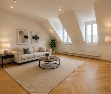 Einzigarte Dachwohnung am Schwanenplatz - Foto 1