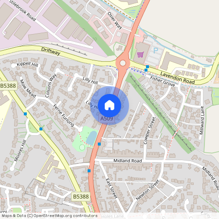 Kensington Place, Wellingborough Road, Olney, MK46
