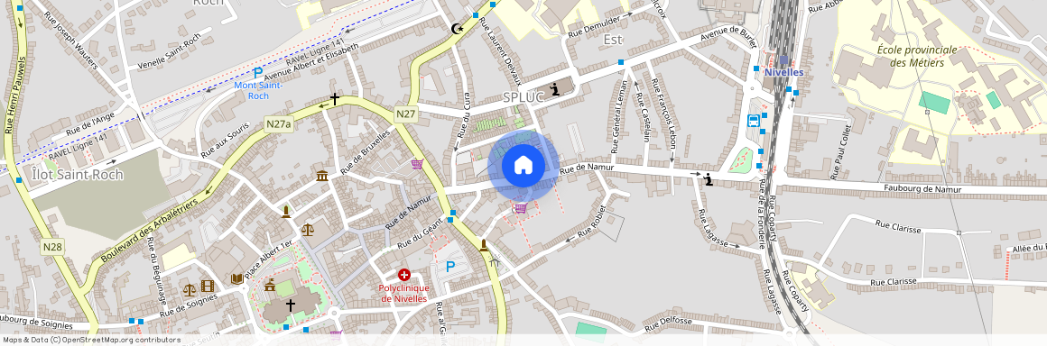 Rue de Namur, 101, 1A, 1400, Nivelles