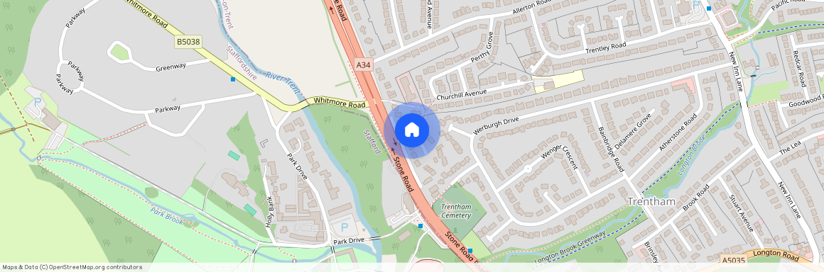 Trentham Gardens Close, Trentham, Stoke-on-Trent, ST4
