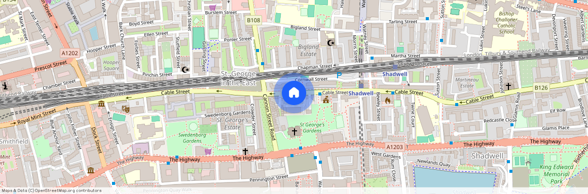 216 Cable Street, London, E1 0BL