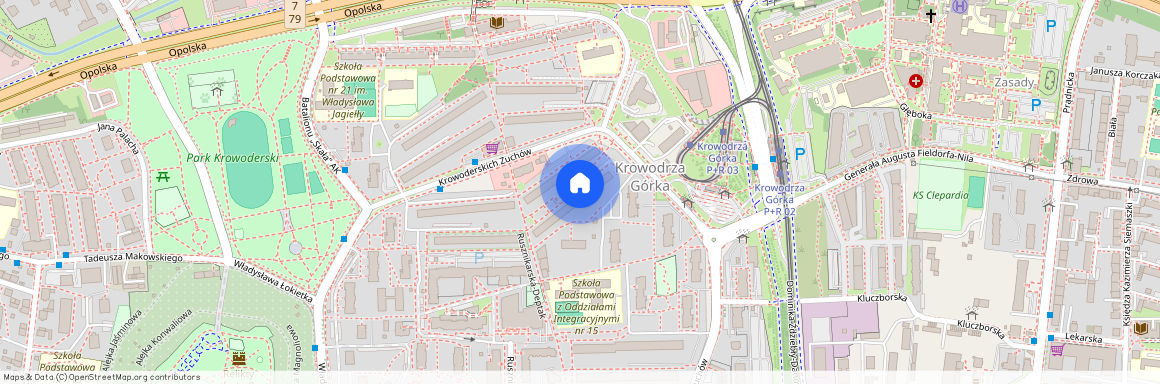 Królowej Jadwigi, Kraków, Kraków-Krowodrza, Zwierzyniec