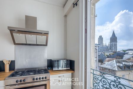 Appartement Haussmannien meublé avec vue sur la cathédrale - Photo 4