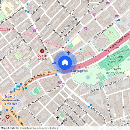 Avenida de América, Madrid, Community of Madrid 28002