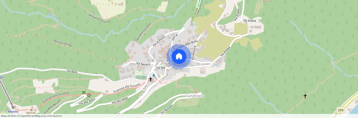 Contrada Prò, 6979 Brè sopra Lugano