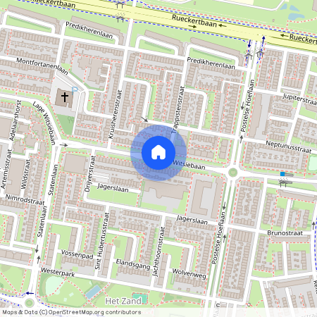 Het Zand Noord-West, 5042 DH, Lage Witsiebaan, Tilburg