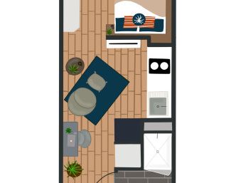 Cosy XL Contemporary Midnight - Photo 1