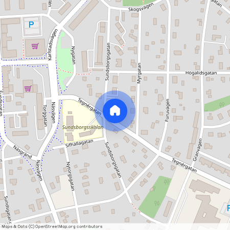 Treabackarna, Säffle, Värmland, Sundsborgsgatan 17