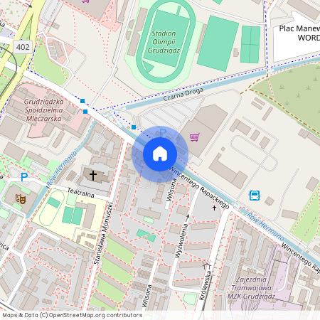 ul. Rapackiego, Grudziądz, kujawsko-pomorskie