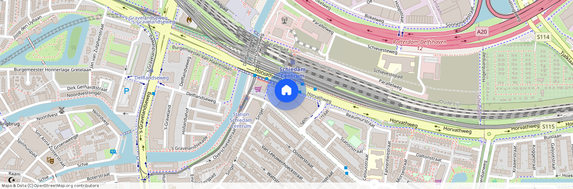 Stationsplein 48, Stationsbuurt, 3112HJ, Schiedam