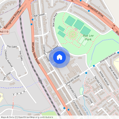 Cornelian Street, Blackburn, BB1