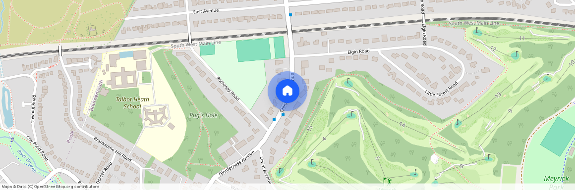 Bournemouth, Talbot Woods, Glenferness Avenue, BH4 9NE, Dorset