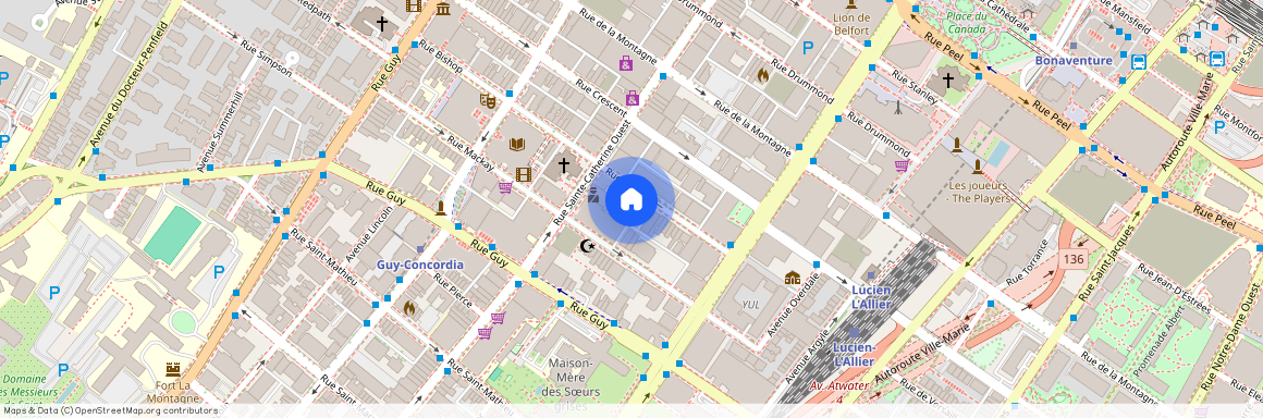 1230 Rue Bishop, Montréal, QC H3G 0J2