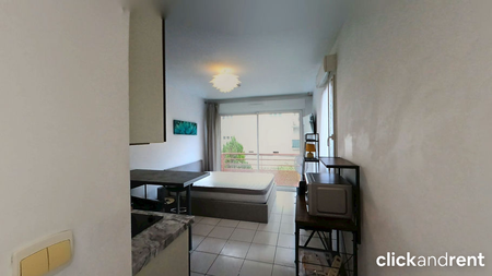 Studio meublé lumineux avec balcon – Montpellier - Photo 2