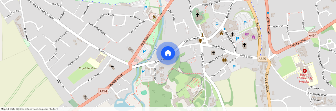 Berwyn Lower Clwyd Street, Ruthin, LL15