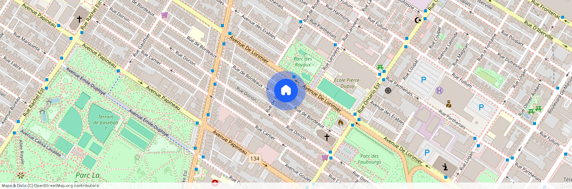 2211 Rue de Bordeaux, Ville-Marie, Ville-Marie, Ile de Montréal, H2K 0A1