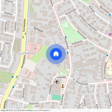 ul. Barbakan, Gumieńce, Zachód, Szczecin, zachodniopomorskie