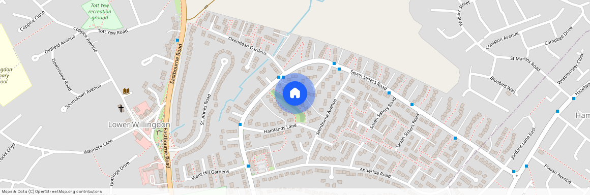 The Green Walk, Eastbourne, BN22