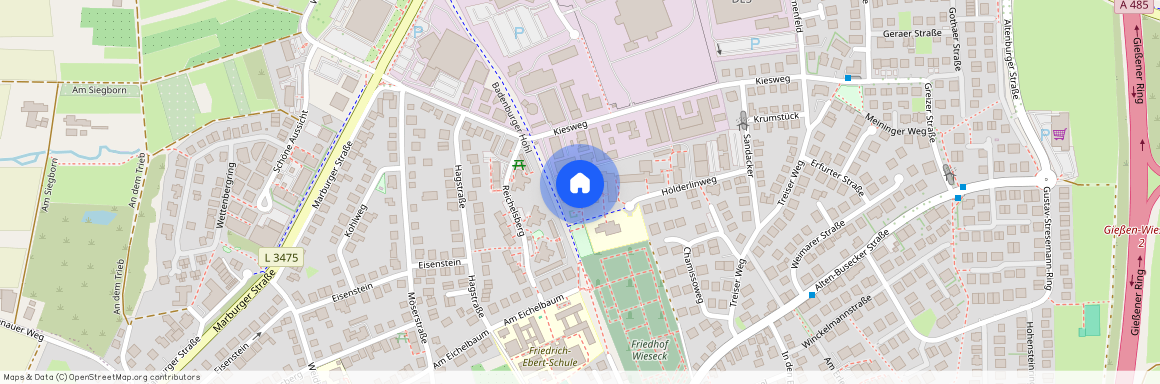 Hölderlinweg 7 A, 35396 Hessen - Gießen