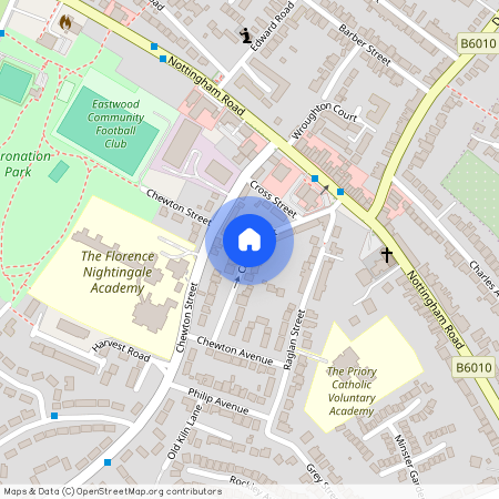 Castle Street, Eastwood, Nottingham