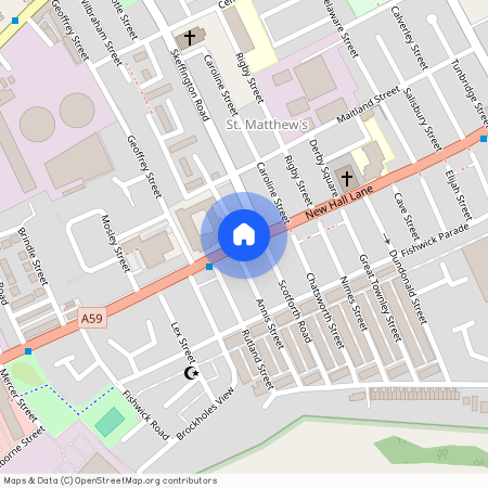 New Hall Lane, Preston, PR1