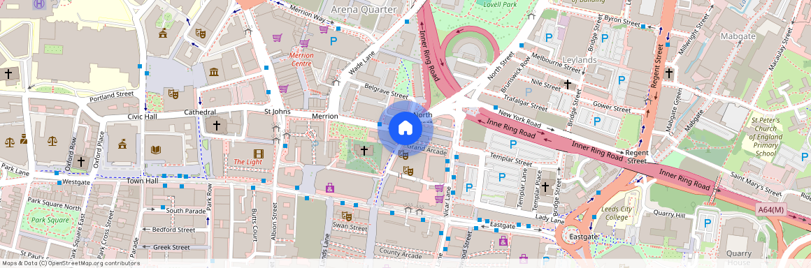 New Briggate, Leeds, West Yorkshire, LS1