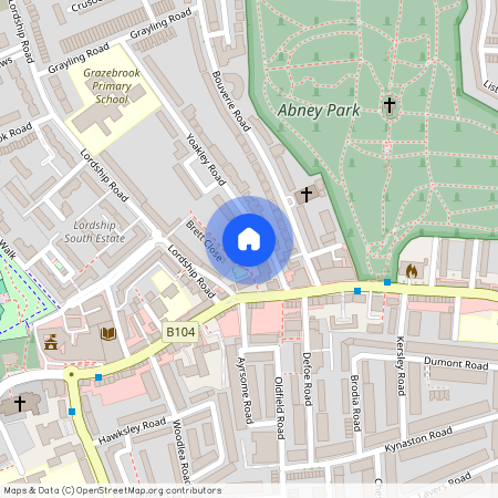 Stoke Newington, N16 0BD, London