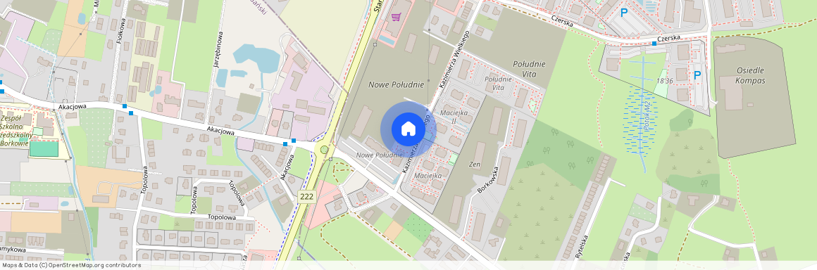 ul. gen. Elżbiety Zawackiej, Orunia Górna - Gdańsk Południe, Gdańsk, pomorskie