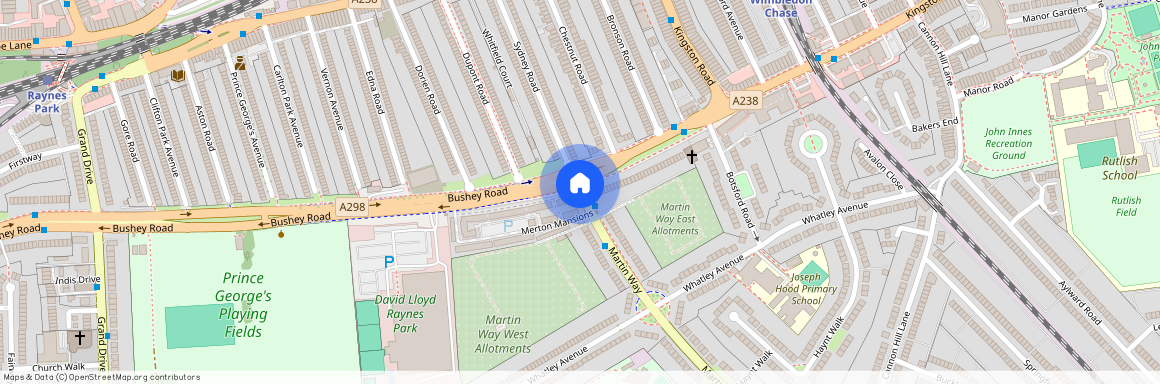 Martin Way, London, SW20