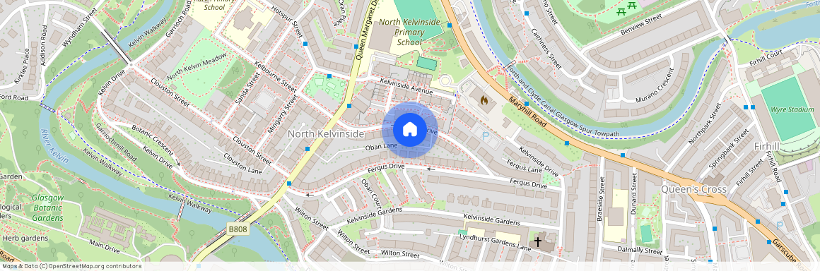 Oban Drive, Kelvinside, Glasgow, G20