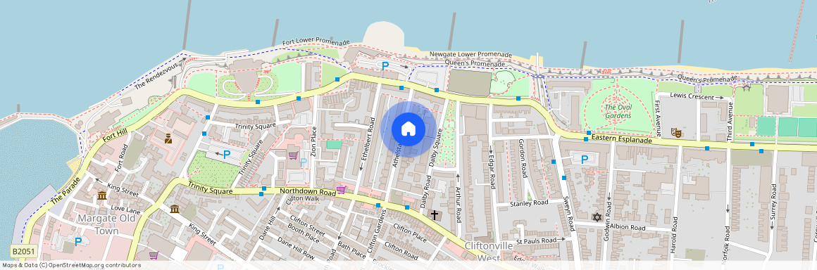 Flat 1 18-20, 64 Edgar Road, CT9 2FN