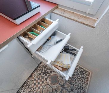 Modern möblierte 1-Zimmer Wohnung in zentraler Lage - ab sofort - Photo 1