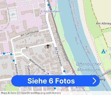Helle 3-Zimmer-Wohnung in Frankfurt-Fechenheim – ruhig & gut ange - Foto 1