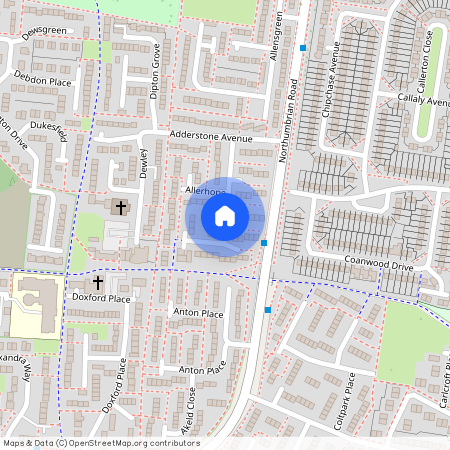 Flat R, 65, Allerhope, Cramlington, NE23 6SX