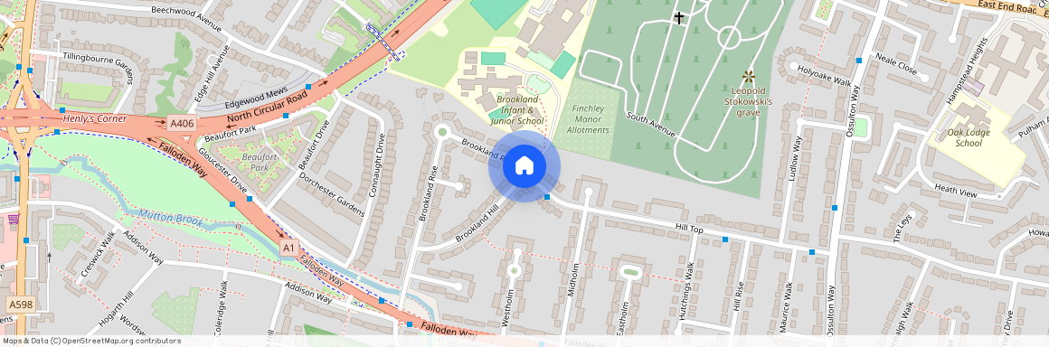 Falloden Court, Brookland Rise, Hampstead Garden Suburbs, NW11