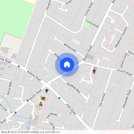 Regent Street, Stotfold, Hitchin, Hertfordshire, SG5