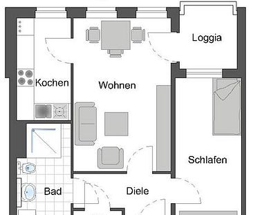 Komfortable Seniorenwohnung mit umfangreichem Service – Ideal für Menschen über 60, WBS nötig - Photo 3