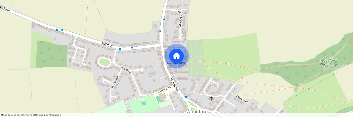 Long Row, Woodford NN14