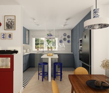 Wilanów - nowy wolnostojący dom na wynajem - Zdjęcie 6