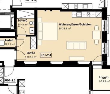Lichtdurchflutete, modern Wohnung mit Altbaucharme - Foto 6